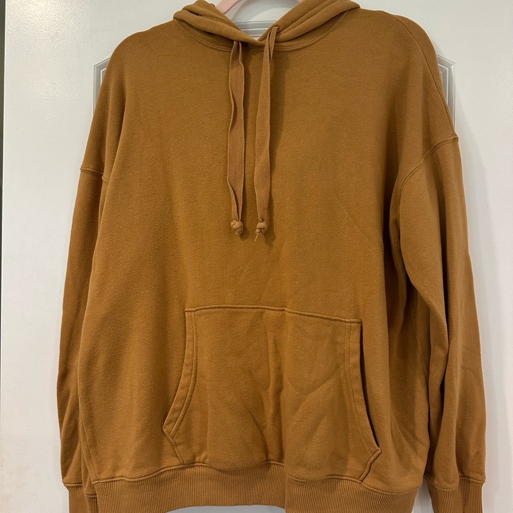 American Eagle Outfitters Brown Hoodie Sweater